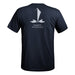 T - shirt imprimé LOGO MARINE NATIONALE A10 Equipment - Bleu marine - Welkit.com