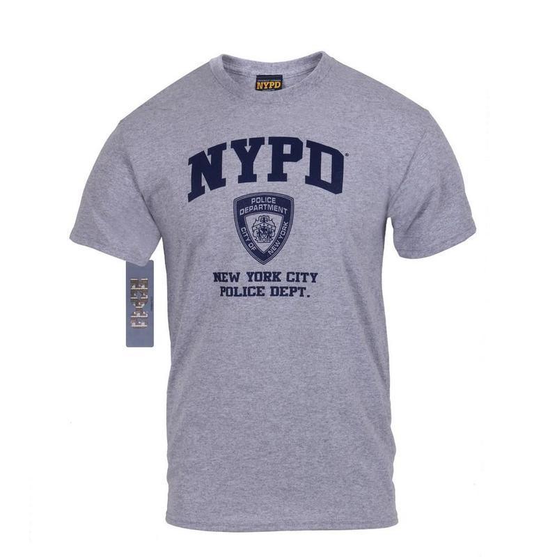 T - shirt imprimé POLICE NYPD Rothco - Bleu - Welkit.com