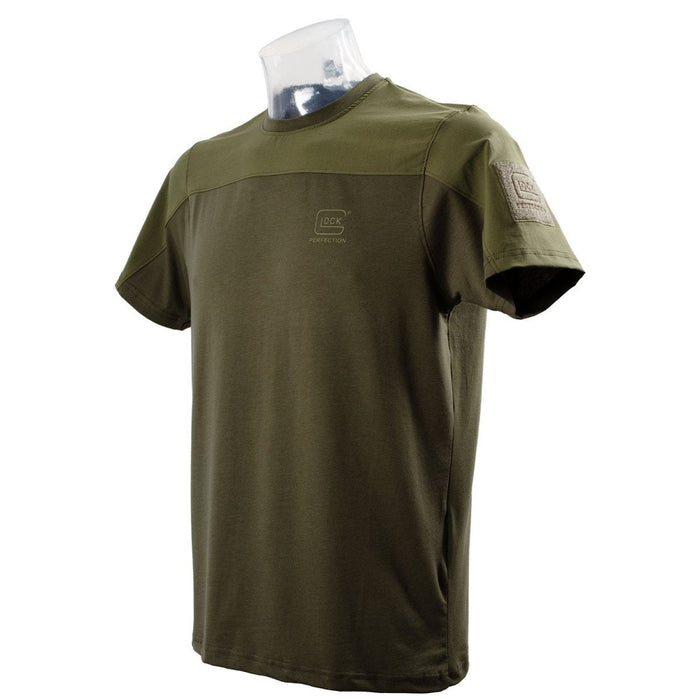 T - shirt imprimé TACTICAL Glock - Vert Olive - Welkit.com