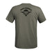 T - shirt imprimé TROUPES AÉROPORTÉES A10 Equipment - Vert Olive - Welkit.com