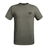 T - shirt imprimé TROUPES AÉROPORTÉES A10 Equipment - Vert Olive - Welkit.com