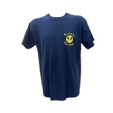 T - shirt imprimé TROUPES DE MARINE MNSP - Bleu - Welkit.com