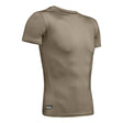 T - shirt thermorégulateur été COMPRESSION TACTICAL HEATGEAR Under Armour - Coyote - Welkit.com