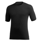 T - shirt thermorégulateur été TEE 200 Woolpower - Noir - Welkit.com