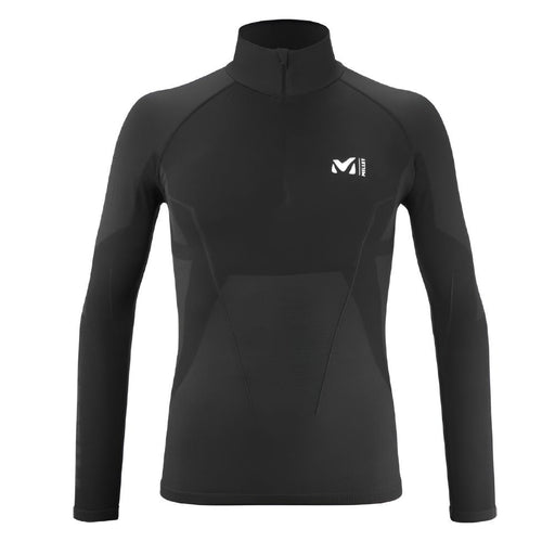 T - shirt thermorégulateur hiver DRYNAMIC SOFT 1/2 ZIP M Millet - Noir - Welkit.com