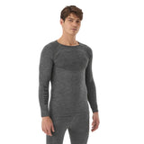 T - shirt thermorégulateur hiver DRYNAMIC WARM M Millet - Gris - Welkit.com