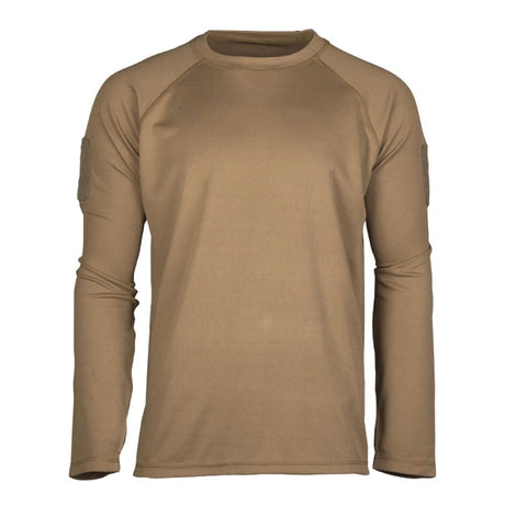 T - shirt thermorégulateur hiver QUICK - DRY Mil - Tec - Dark Coyote - Welkit.com