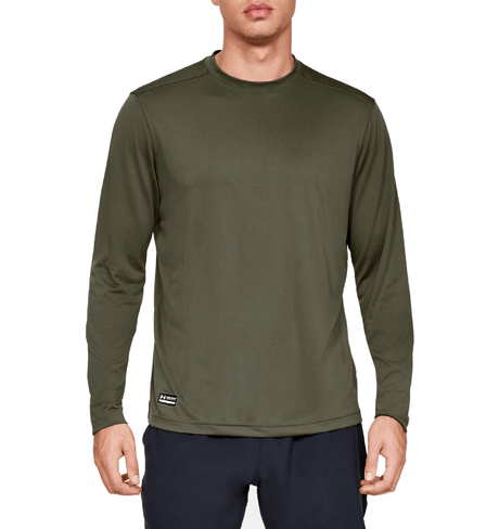 T - shirt thermorégulateur hiver TACTICAL UA TECH ML Under Armour - Vert olive - Welkit.com