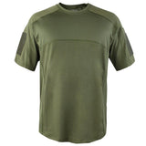 T - shirt uni TRIDENT BATTLE TOP Condor - Vert olive - Welkit.com