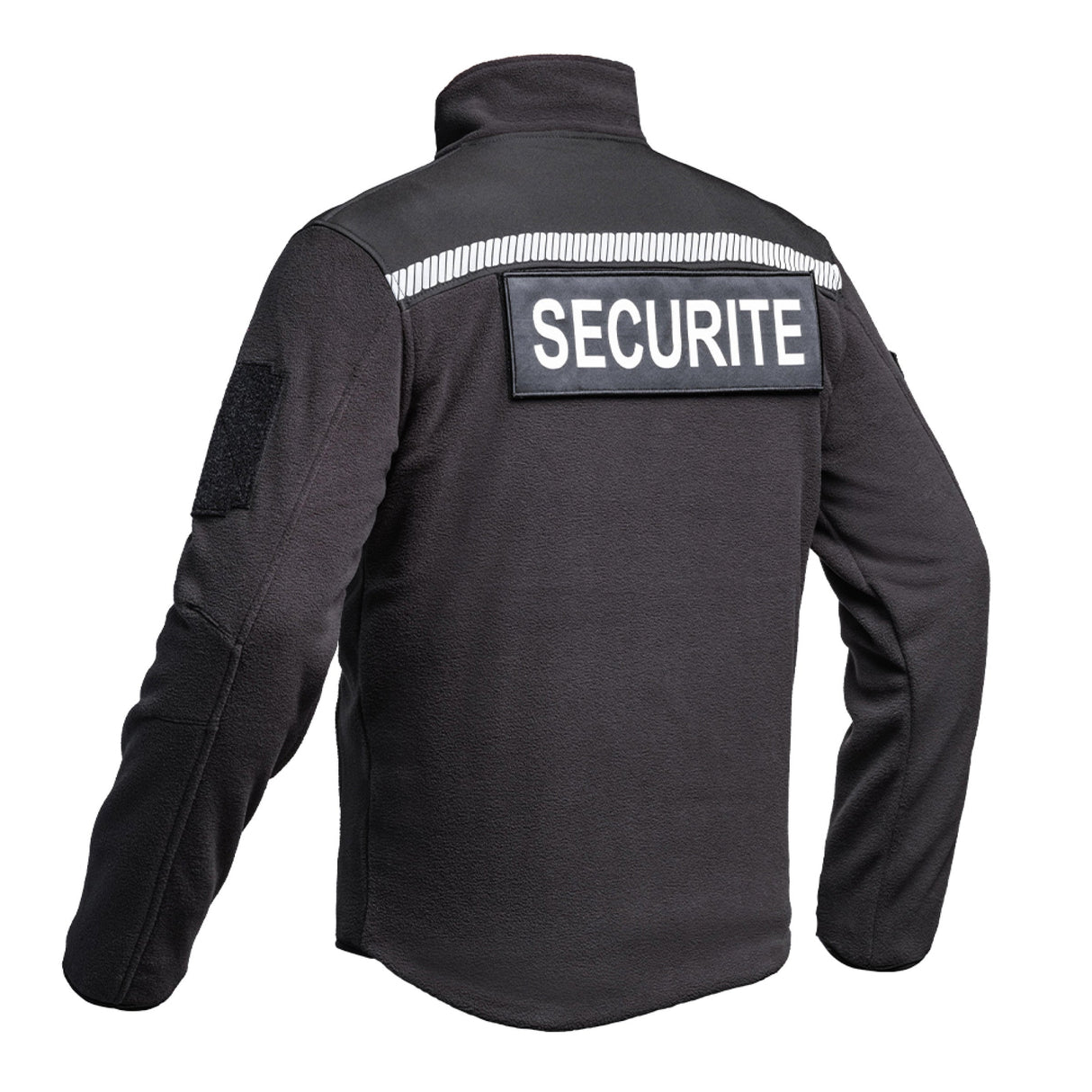 Veste polaire SÉCU - ONE HV - TAPE SÉCURITÉ A10 Equipment - Noir - Welkit.com