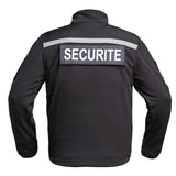 Veste polaire SÉCU - ONE HV - TAPE SÉCURITÉ A10 Equipment - Noir - Welkit.com