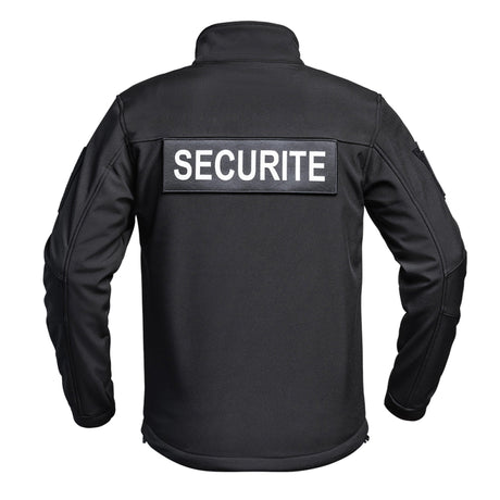 Veste softshell SÉCU - ONE FLAP SÉCURITÉ A10 Equipment - Noir - Welkit.com