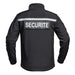 Veste softshell SÉCU - ONE HV - TAPE SÉCURITÉ A10 Equipment - Noir - Welkit.com