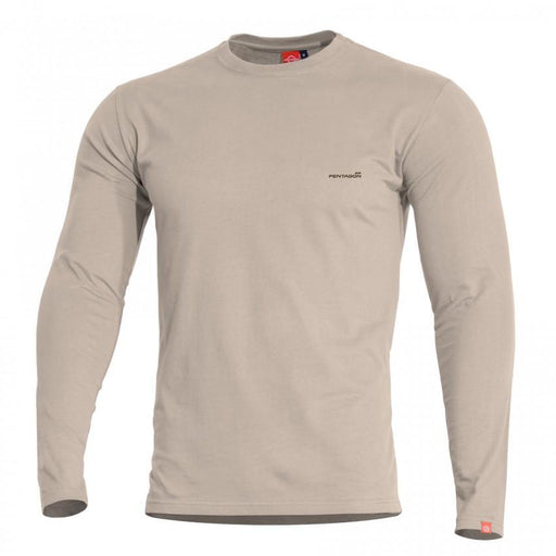 AGERON ML - T-shirt uni-Pentagon-Beige-S-Welkit