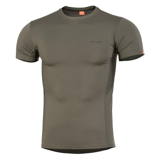 APOLLO TAC-FRESH - T-shirt thermorégulateur-Pentagon-Vert olive-L-Welkit