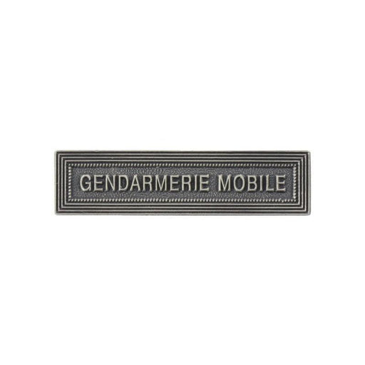 GENDARMERIE MOBILE ARGENT - Agrafe d'ordonnance-DMB Products-Autre-Welkit