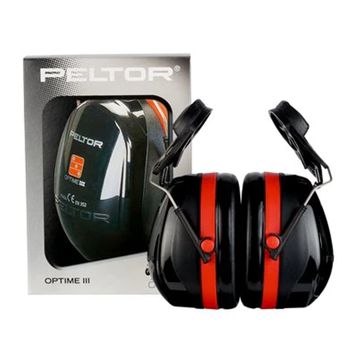 Casque anti-bruit PELTOR™ OPTIME III 34 dB (monté sur casque)