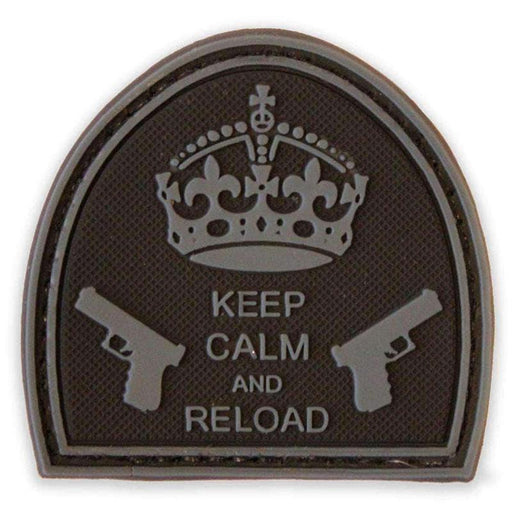 KEEP CALM AND RELOAD - Morale patch-MNSP-Noir-Welkit