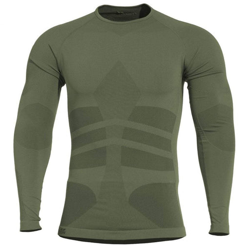 PLEXIS ML - T-shirt thermorégulateur-Pentagon-Vert olive-XS-M-Welkit
