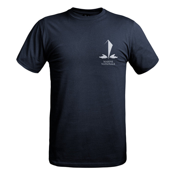 STRONG LOGOS MARINE NATIONALE - T-shirt imprimé-A10 Equipment-Bleu marine-XXL-Welkit