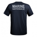 STRONG TEXTE MARINE NATIONALE - T-shirt imprimé-A10 Equipment-Welkit
