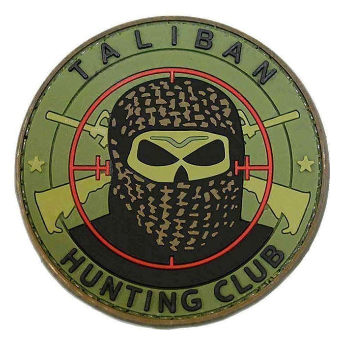 TALIBAN HUNTING CLUB - Morale patch-MNSP-Noir-Welkit