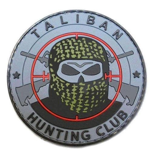 TALIBAN HUNTING CLUB - Morale patch-MNSP-Noir-Welkit