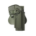Z12 LEVEL 2 - Holster rigide-IMI Defense-Vert olive-PAMAS G1, Beretta 92 / 96-Droitier-Welkit