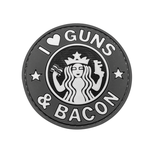 Morale Patch I Love Guns & Bacon - Article en vente au meilleur prix sur Welkit - Solutions Professionnelles Militaire et Police